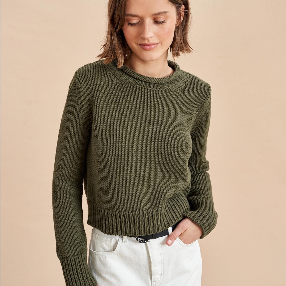 La Ligne Mini Marina Olive Green Size S